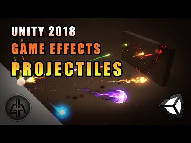 Unity 2018 - Game VFX - Projectile/Bullet Raycast Tutorial