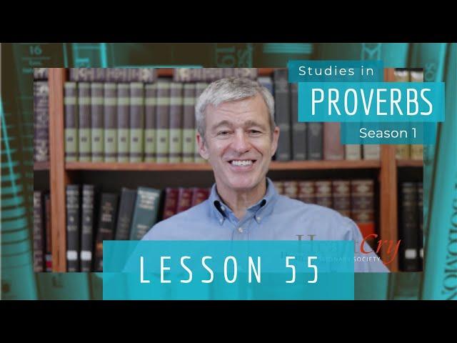 Studies in Proverbs | Chapter 3 | Lesson 18