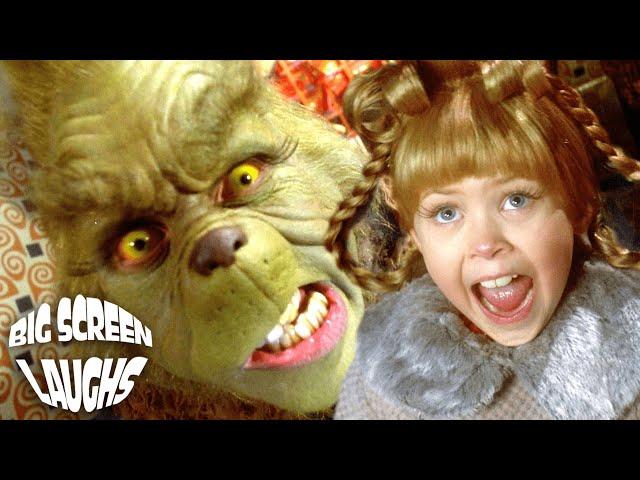 The Grinch Scares Cindy Lou | How The Grinch Stole Christmas (2000) | Big Screen Laughs