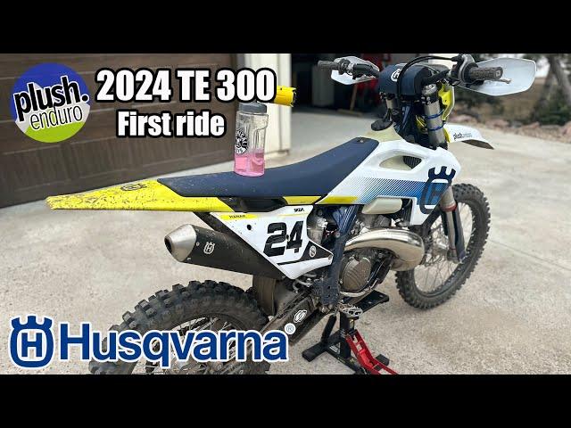 2024 Husqvarna TE 300 - First Ride