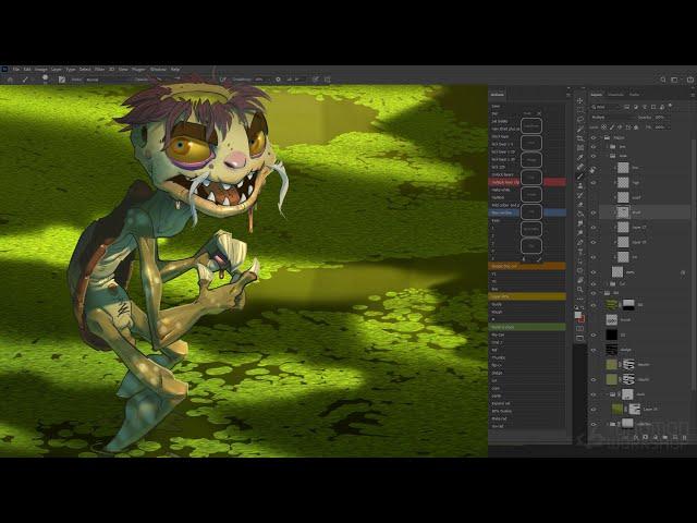 Digital Painting in Photoshop: Interface, Tools, Tips & Techniques With Dave Neale