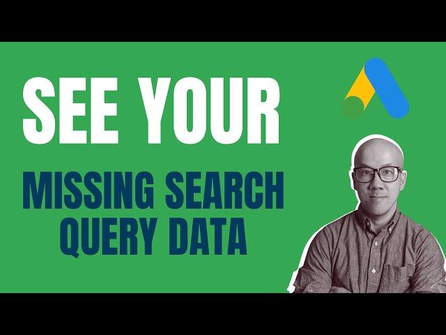 Google Ads hiding your search query data. This trick will show all of your missing search terms