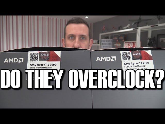 AMD Ryzen+ 2600 & 2700 CPU Review - Do they overclock?