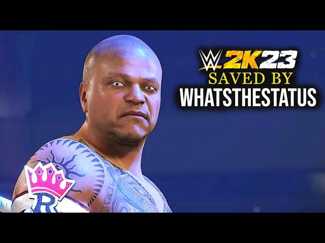 WWE 2K23 *INSANE* WHATSTHESTATUS Community Creations