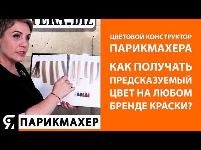 Цветовой конструктор парикмахера – где живет цвет. Как получать предсказуемый цвет на любом бренде?