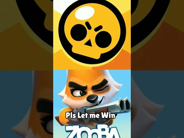 Brawl Stars vs Zooba #shorts