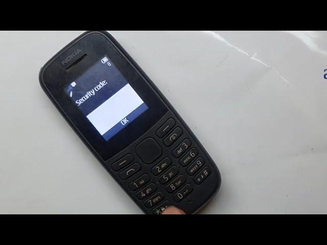 Nokia TA 1203 Security Unlock Password Remove code