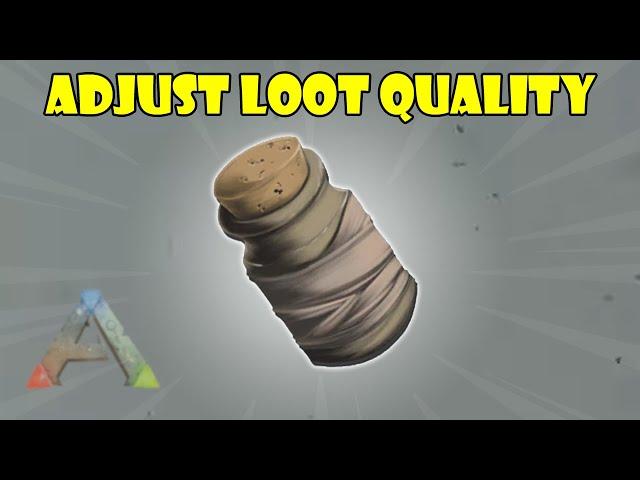 adjust loot quality 