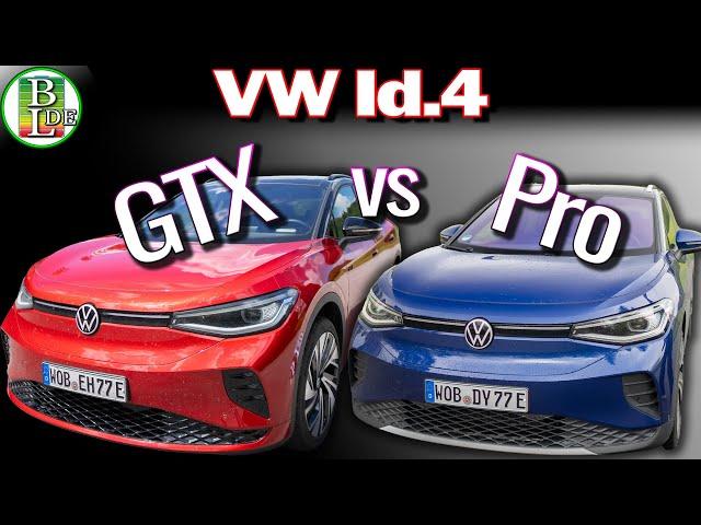 VW Id.4 Pro oder GTX - Wer ist der bessere für euch?