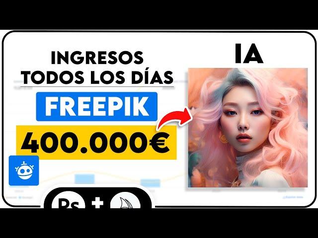  Cómo hacer dinero rápido con imágenes hechas con Inteligencia Artificial |¡No clickbait!