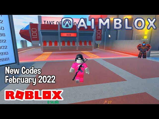 Roblox Aimblox New Codes February 2022
