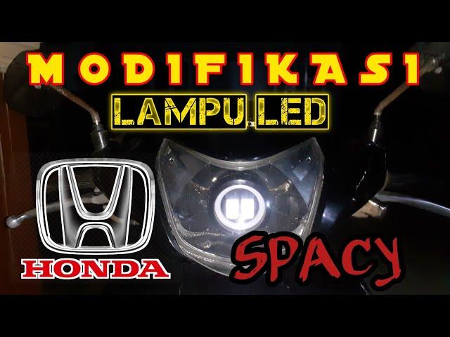 lampu led cwl spacy modif || lampu tembak