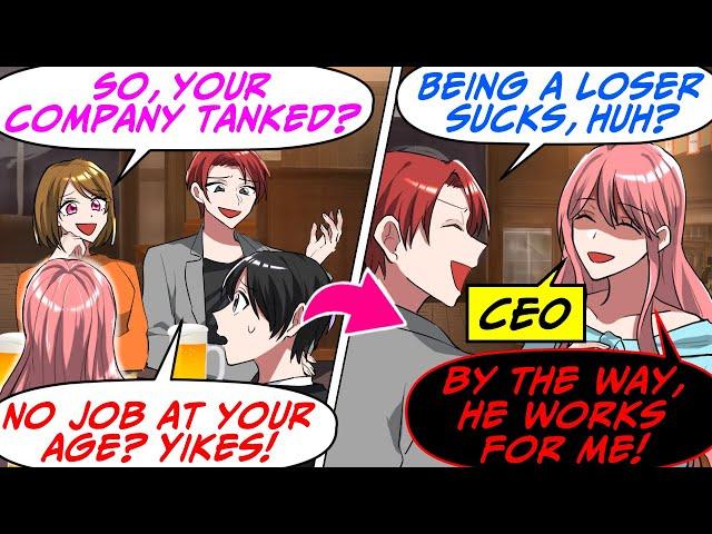 I Returned to My Hometown After the Firm Tanked! My Old Classmates Diss Me, But…[RomCom Manga Dub]