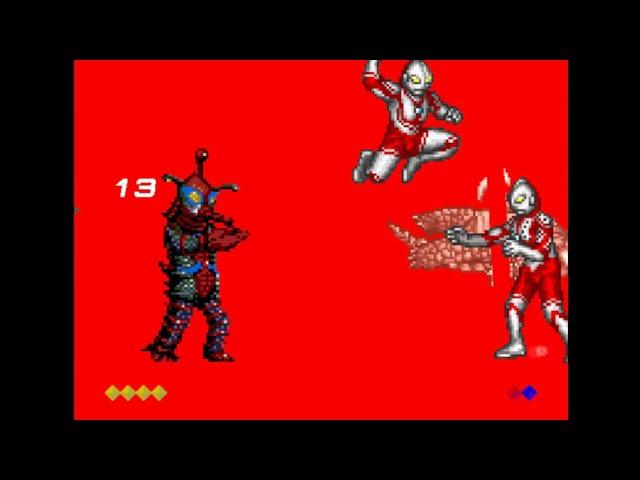 【MUGEN】 Ultraman Jack & Zoffy vs Alien Hipporito & Tyrant