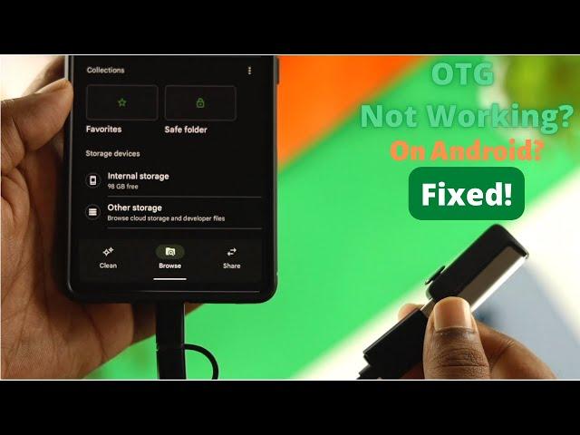 How To Solved OTG Not Working in Android Phone!