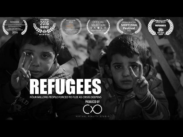 Refugees 360 VR documentary  - Awarded Best Independent film by Scopic.