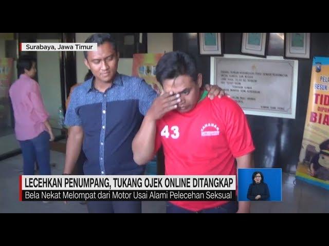 Penumpang Ojek Online Locat dari Motor, Driver Ojol Cabul Ditangkap Polisi