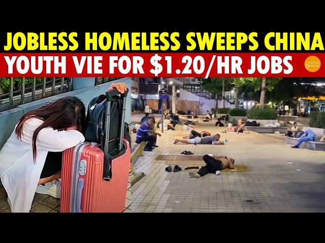 Jobless Homeless Sweeps China: City Stations Crowded With Homeless, Youth Vie for $1.20/Hr Jobs