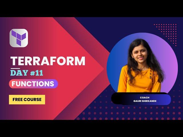 Day #11: Terraform Tutorial for Beginners | Introduction to Functions