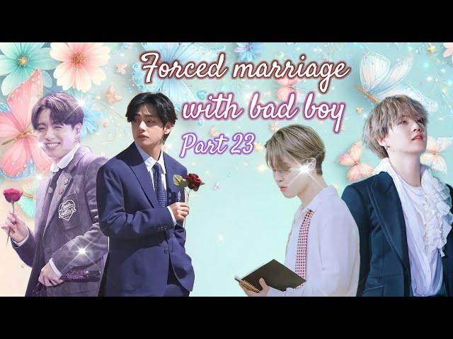 Forced marriage with bad boy ️ [ part 23] first night , taekook yoonmin love story.#taepie