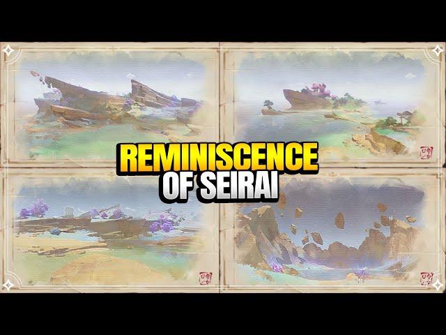 Seirai Island Photo Quest | Reminiscence of Seirai | World Quests and Puzzles |【Genshin Impact】