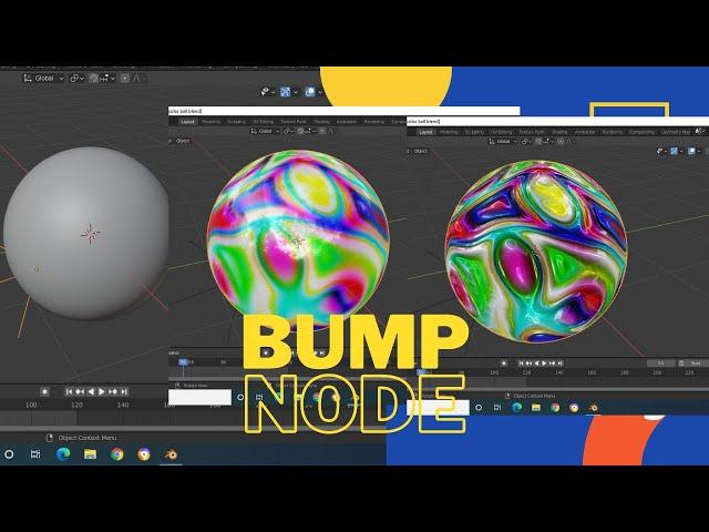 Bump Node With Magic Texture | Basics Of Blender 2.93