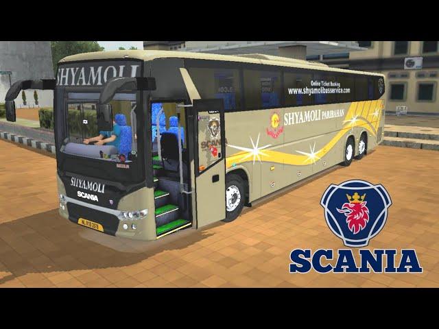 Scania Bus mod for Bus Simulator Indonesia || Scania mod for Bussid #bussimulatorindonesia