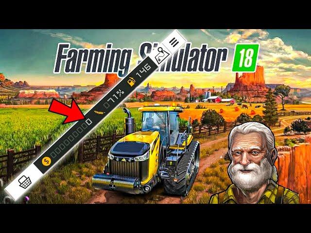 Without unlimited money start the game in fs18 | Farming Simulator 18 New video fs18 Timelapse |