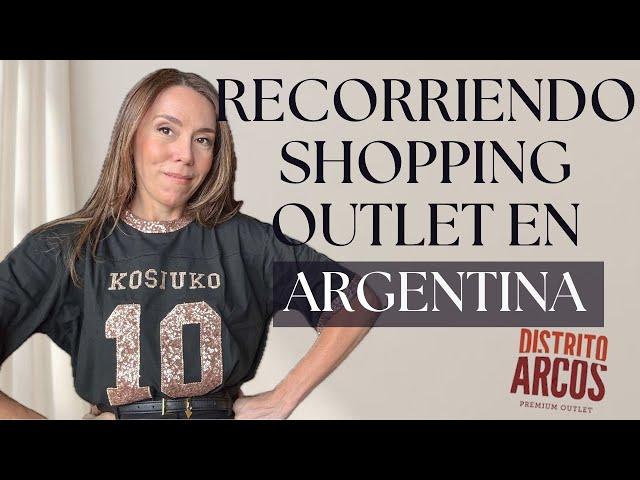 WE TOUR ARCOS DISTRICT OUTLET SHOPPING IN BUENOS AIRES