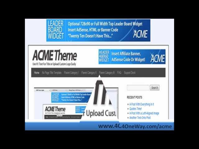 Acme Theme | Worpress Themes