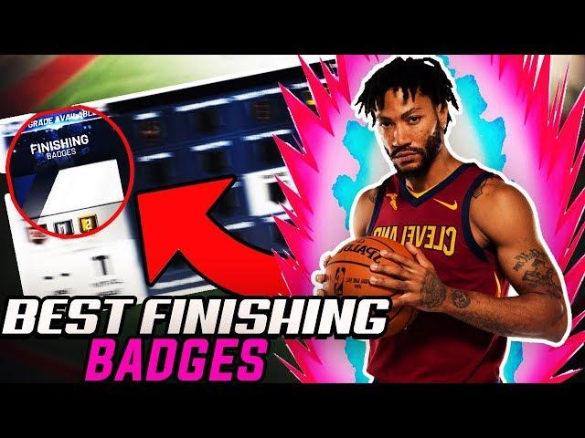 BEST FINISHING BADGES NBA 2K20 THESE BADGES WILL MAKE ANY SLASHING ARCHETYPES A GOD!!!