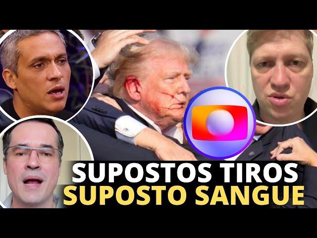 Personalidades detonam grande mídia pela forma que estão noticiando o atentado contra Trump