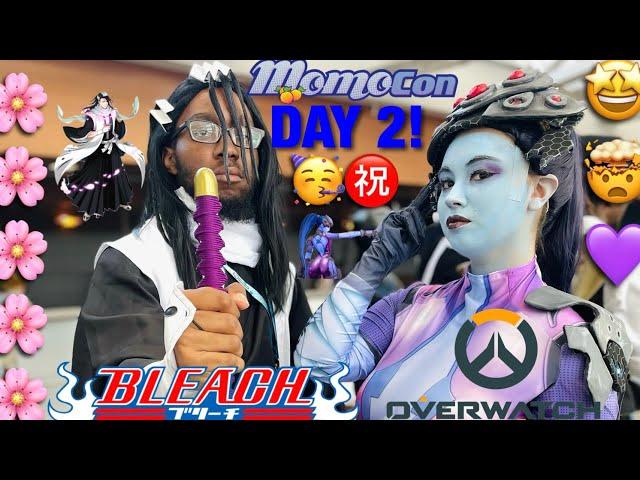 MomoCon 2024 VLOG Day 2㊗️BLEACH Cosplay Meetup,COSPLAY Contest & ANIME Rap Takeover|Anime Convention