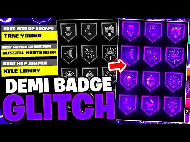 NBA 2K23 BADGE GLITCH, INSTANT MAX BADGES(+22) HOW TO DO ANIMATIONS GLITCH! CREATE DEMIGODS NBA2K23