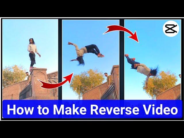 How to make reverse video in capcut | tiktok reverse video kaise banaye | technical mirza mazhar