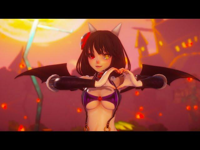 MMD R18 | Kurumi Tokisaki: Happy Halloween | 4K60FPS Ray-Cast