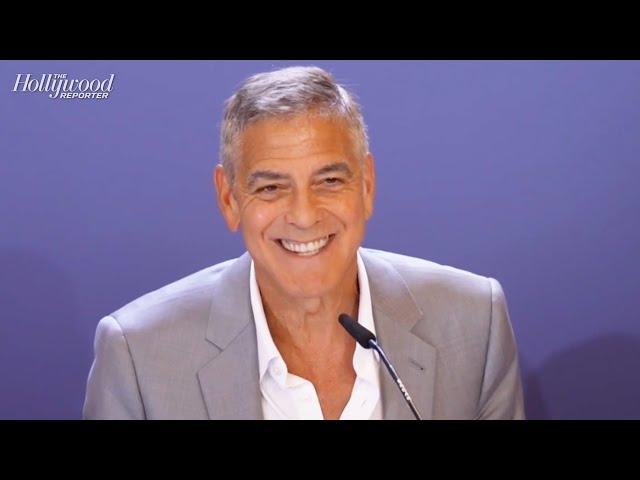 George Clooney Talks Cutting Tobacco on a Tobacco Farm & Working as an Actor | Venice Film Festival