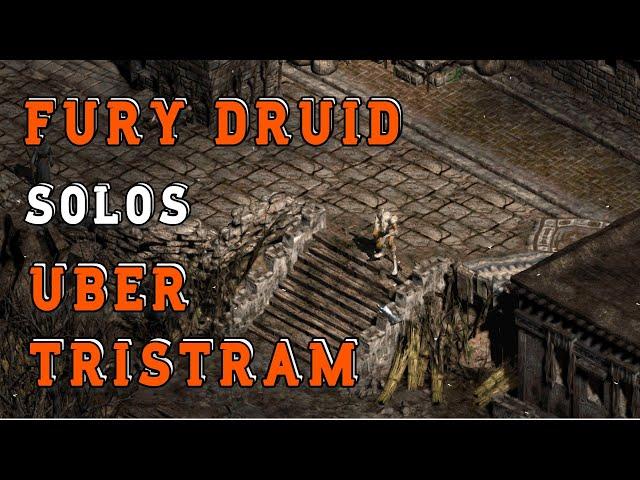 Fury/Feral Rage Druid (Level 89 SC) Build Solos Uber Tristram - Project Diablo 2 (PD2) Season 2