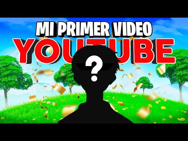 MI PRIMER VIDEO DE YOUTUBE