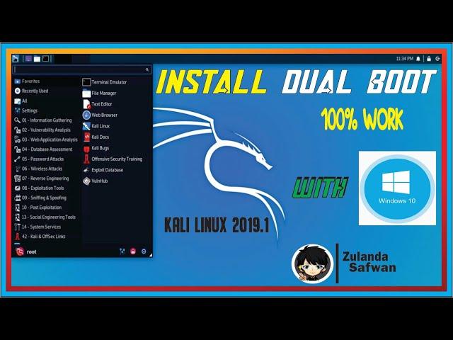 How to Install Dual Boot Kali Linux With Windows 10