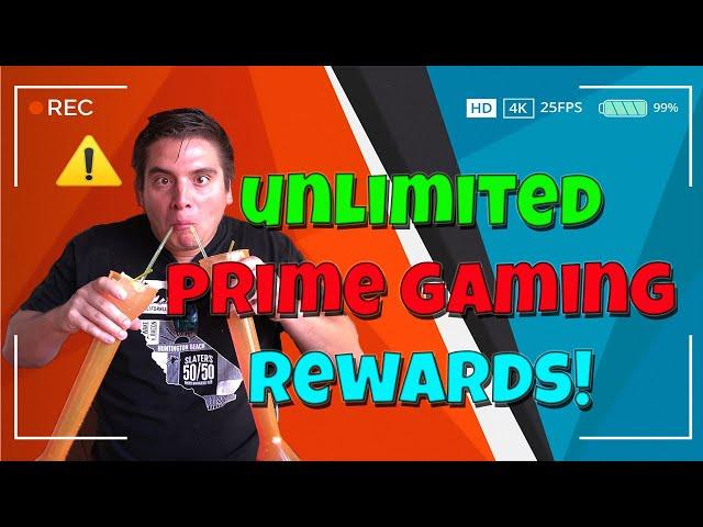 A New Trick To Get UNLIMITED Prime Gaming Rewards For Free - Prime Gaming Free Tutorial