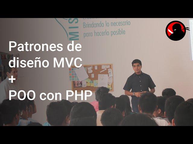 PHP Session No. 1 - Patrones de diseño MVC y orientado a objetos con PHP