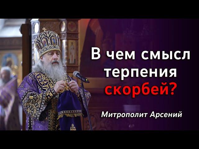 Проповедь митр. Арсения в Неделю Крестопоклонную 19.3.23 г.