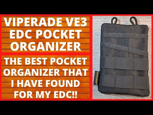 VIPERADE VE3 EDC POCKET ORGANIZER, EVERYDAY CARRY, POUCH,