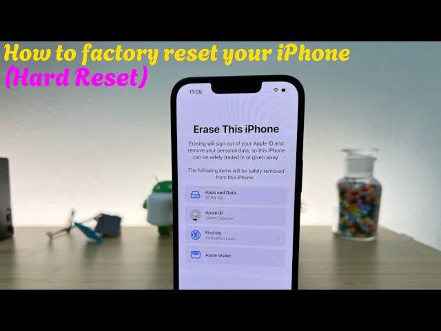 How to Reset iPhone to Factory Settings without Computer/iTunes [2024 Full Guide]