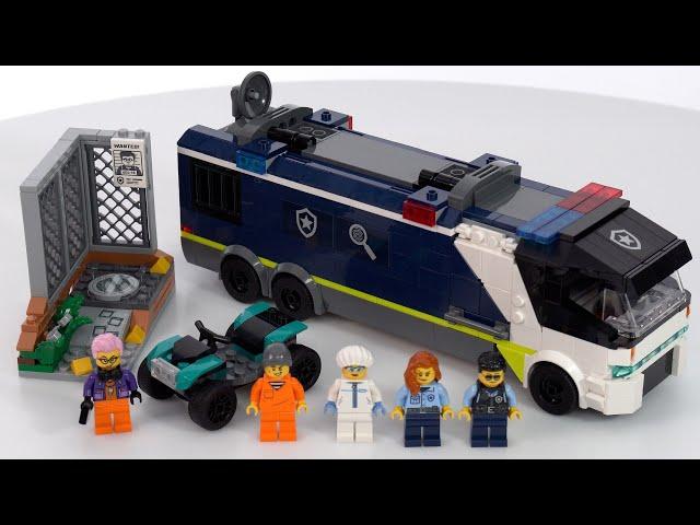 LEGO City Police Mobile Crime Lab Truck 60418 review! They got the formula right again