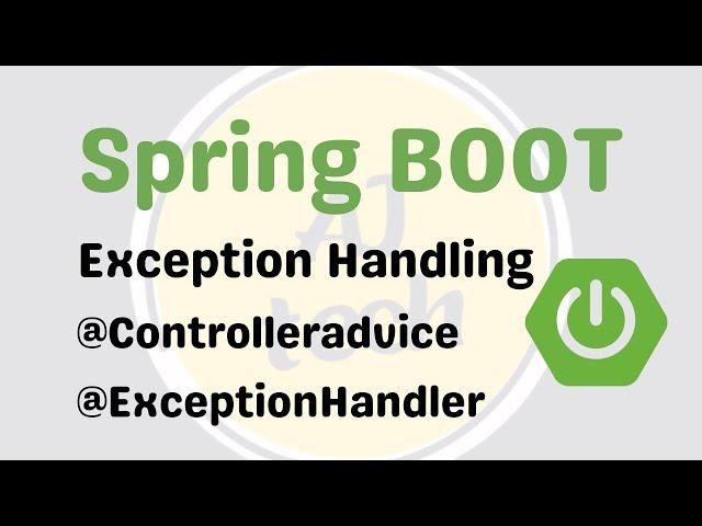 Global Exception Handling in Spring Boot | @ControllerAdvice @ExceptionHandler | @javacodeex