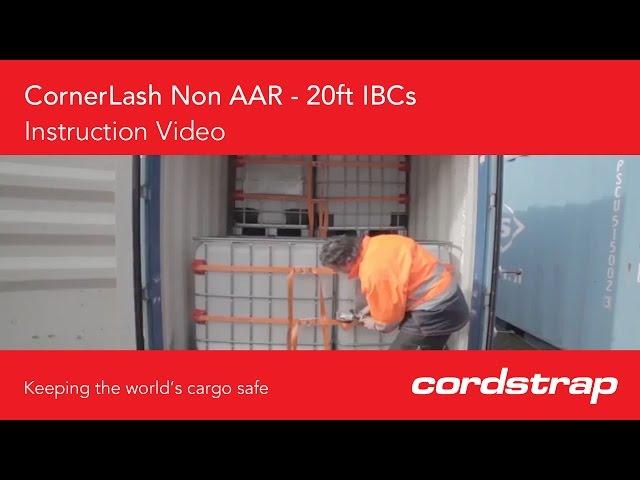 Instruction Video   CornerLash NON AAR  IBC's 20ft