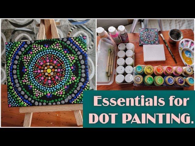 Things you need for Dot Painting | Essentials for a Dot Painting | Bhavna Kumar