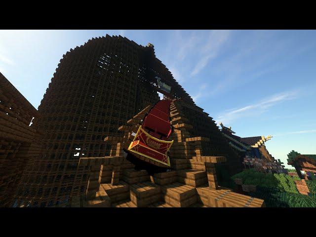 WODAN - Timburcoaster @minecraft | Onride & Offride